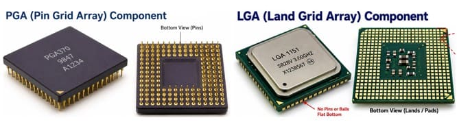LGA vs PGA