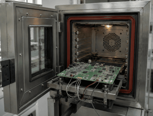 PCB thermal test chamber